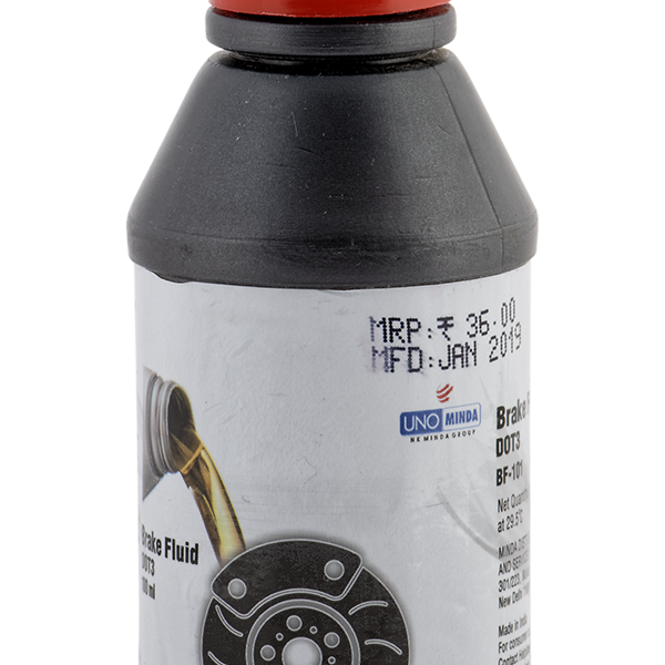 Uno Minda BF-101 Brake Fluid DOT3 100ML for all bikes, Cars, 3 Wheelers and commercial vehicles 